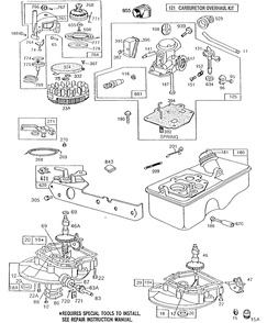 Carb,fueltank,sumps,vertpull Diagram and Parts List for 92502-3152-01  Briggs and Stratton Engine